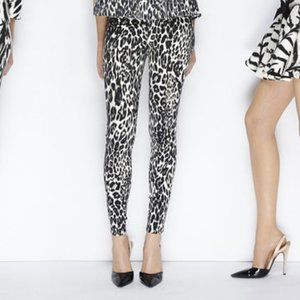 Giambattista Valli x 7FAM Leopard Print Pants